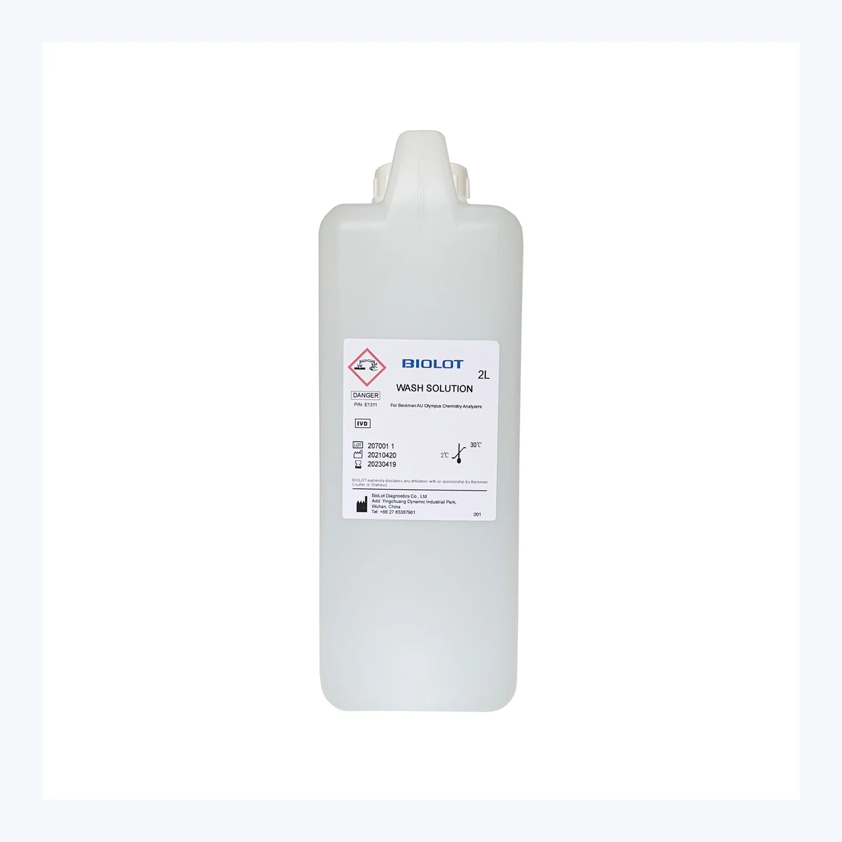 Wash Solution B1311 · Front packaging view