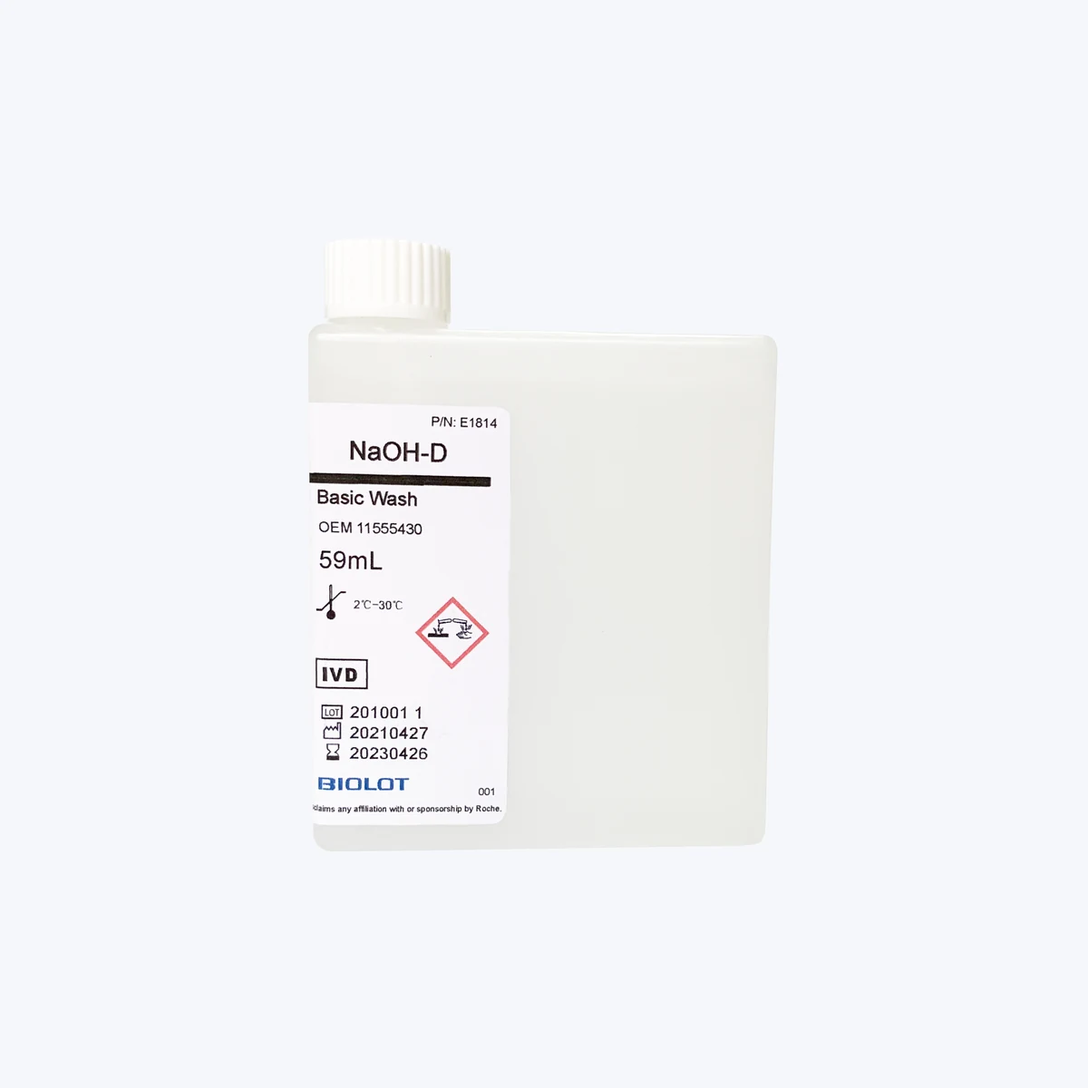 NaOH-D BasicWash B1814 · Front packaging view